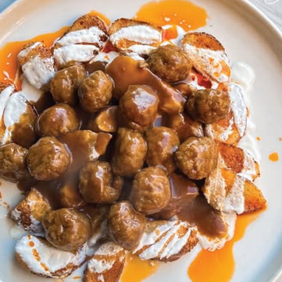 Demi Glace Soslu Köfte