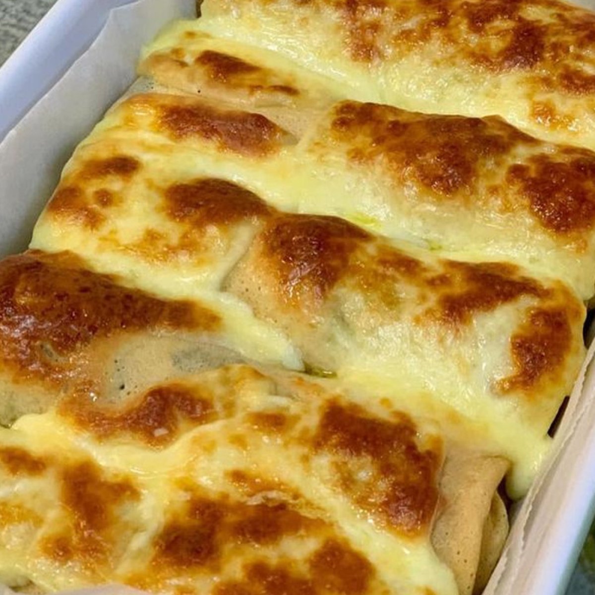 Ispanaklı Krep Sarma