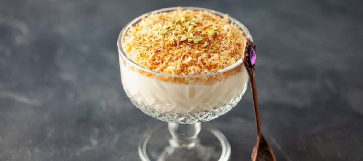 Kadayıflı Muhallebi