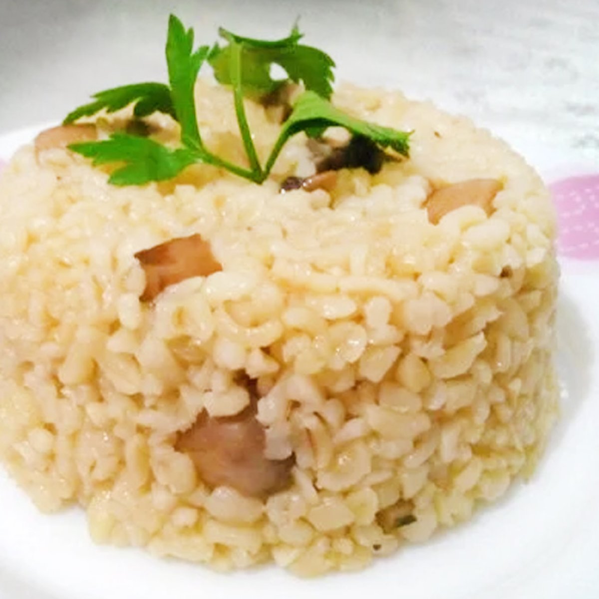 Mantarlı Bulgur Pilavı