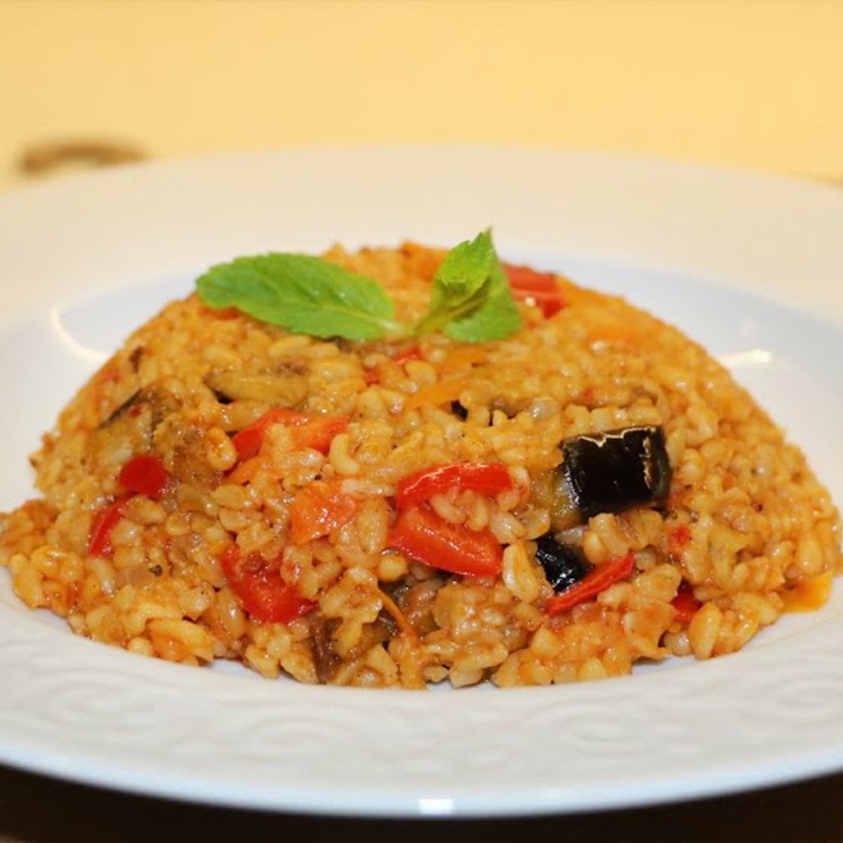 Sebzeli Bulgur Pilavı